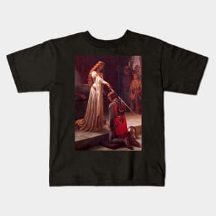 The Accolade - Edmund Leighton Kids T-Shirt